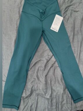lululemon athletica Teal V-Waist Leggings